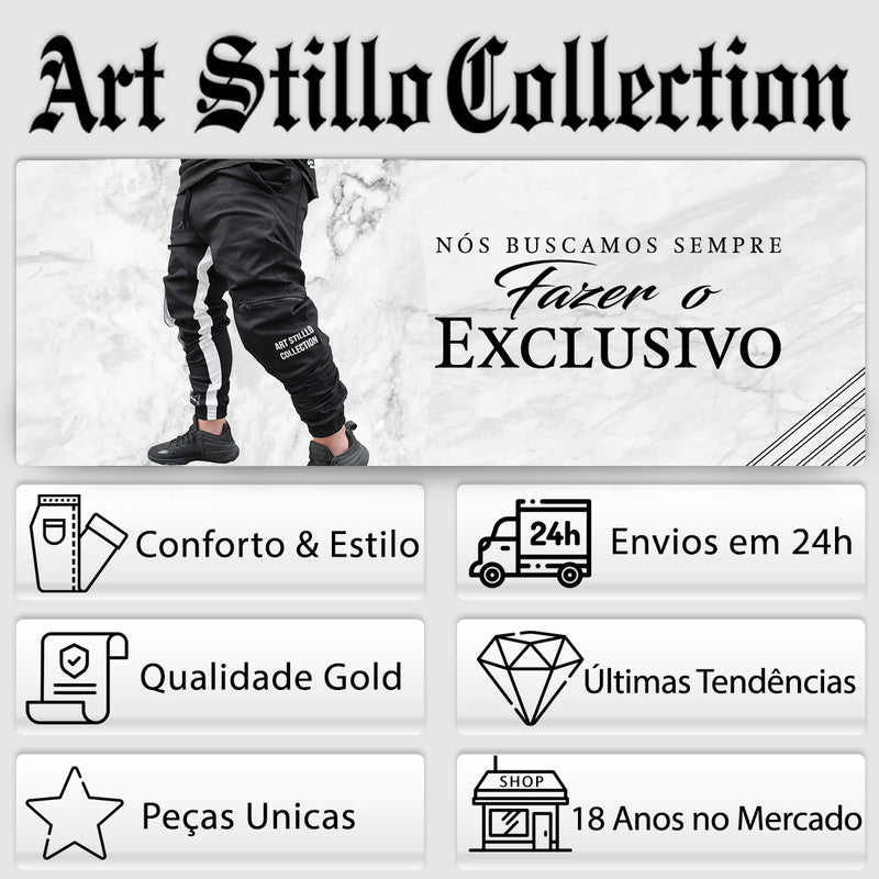 Calça Jogger Masculina PRETA The Future