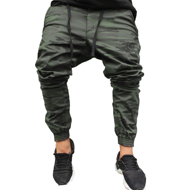 Calça Jogger Masculina CAMUFLADA Básica PLUS SIZE