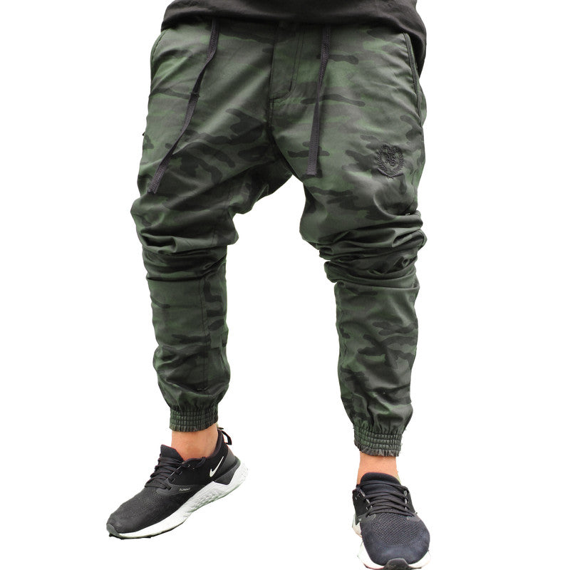 Calça Jogger Masculina CAMUFLADA Básica PLUS SIZE