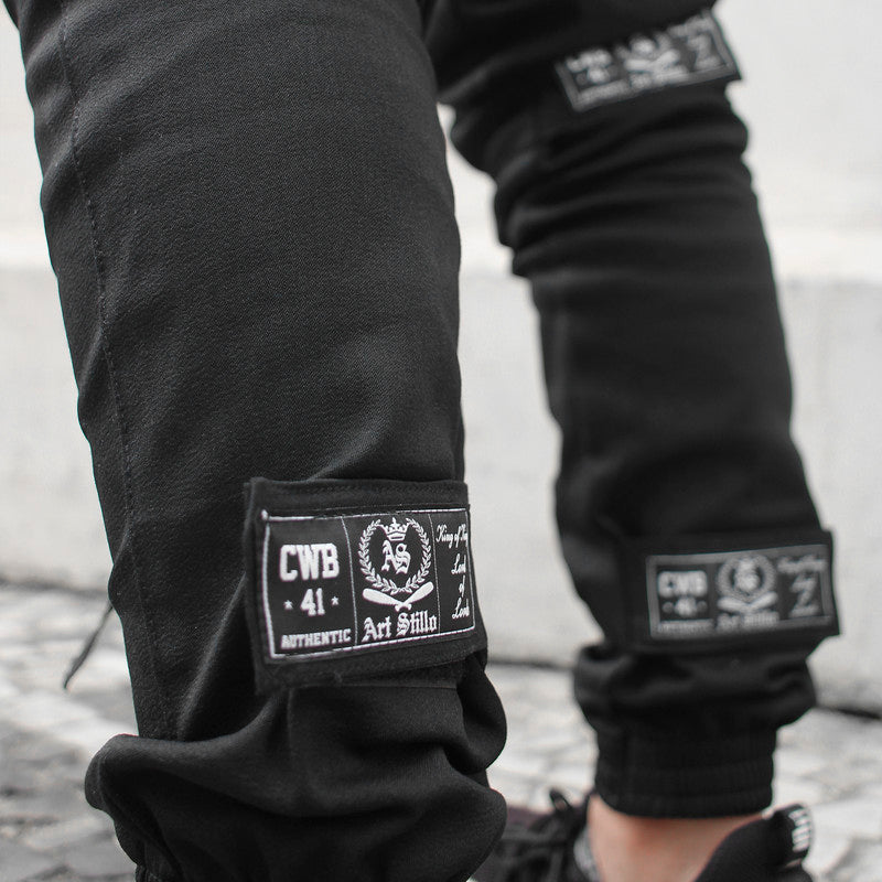 Calça Jogger Masculina PRETA Tatical Art